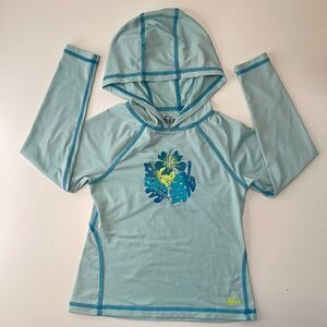 REI rashguard long sleeve surf shirt.  Size Girls XS.